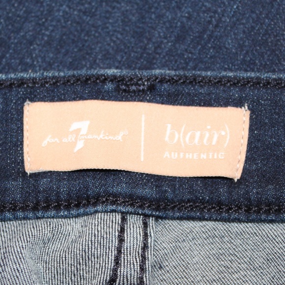 7 For All Mankind High Waist Ankle Skinny jeans (women’s 32) (NWT) - Picture 11 of 13